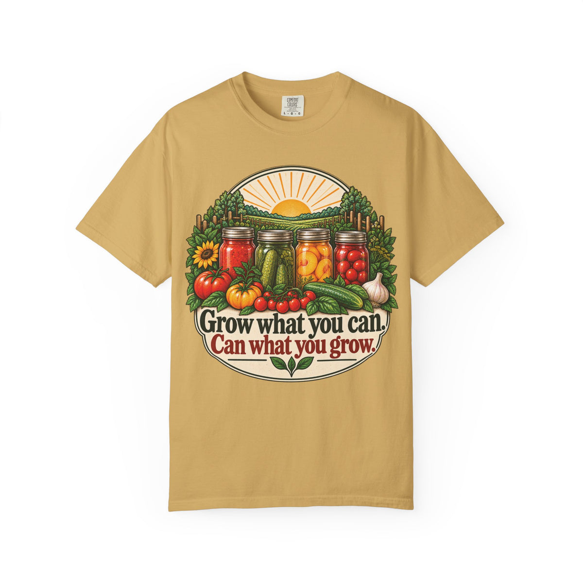 Grow What You Can, Can What You Grow - Harvest