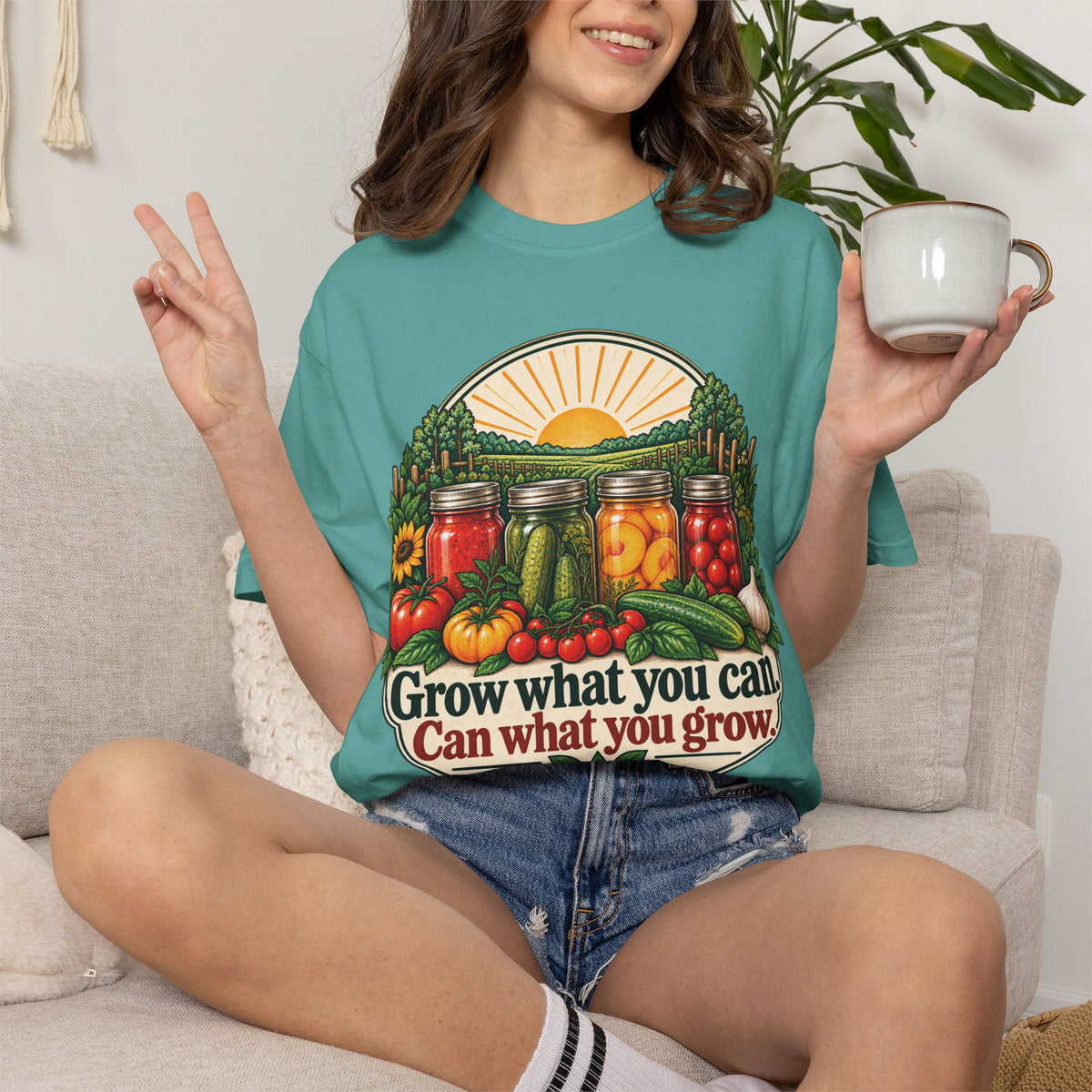 Grow What You Can, Can What You Grow - Harvest